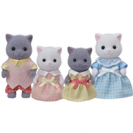 La famille Chat Persan - Sylvanian Families - 5455