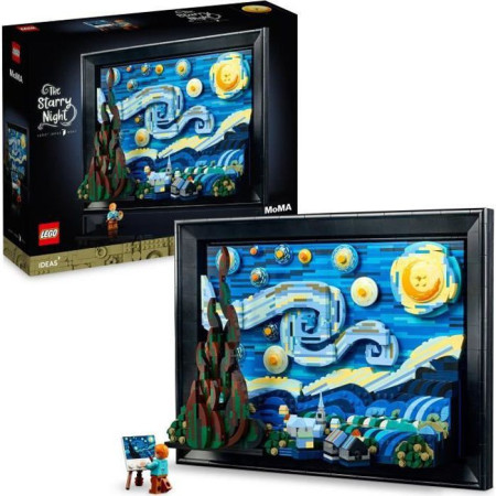 LEGO Ideas 21333 Vincent Van Gogh - La Nuit Étoilée
