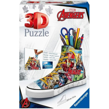 AVENGERS Puzzle 3D Sneaker - Ravensburger - Puzzle 3D enfant - sans colle - Pot a cra