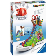 Puzzle 3D Sneaker Super Mario - Ravensburger - 108 pieces - Sans colle - A partir de 8 ans Puzzle 3D Sneaker Super Mario - Ravensburger - 108 pieces - Sans colle - A partir de 8 ans