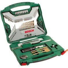 Coffret X-Line Titane de forets et d'embouts de vissage Bosch - 100 pieces Coffret X-Line Titane de forets et d'embouts de vissage Bosch - 100 pieces