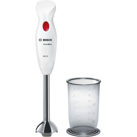 BOSCH MSM24100 - Mixeur plongeant CleverMixx - 400W - Pied détachable inox - 1 vitess
