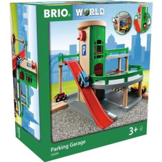 Brio World Garage Rail / Route - 3 niveaux - Accessoire pour circuit de train en bois Brio World Garage Rail / Route - 3 niveaux - Accessoire pour circuit de train en bois