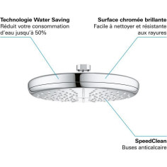 tete de douche ronde 210mm tete de douche ronde 210mm