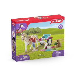  coffret schleich avec 32 éléments inclus dont 1 c