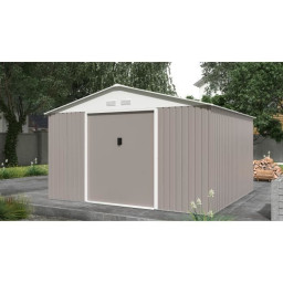 85 m² - 340 x 319 x 210 cm - Kit d'ancrage inclus - Taupe