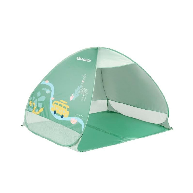 Tente De Plage Pop-up Bébé – Protection UV UPF50+, Mini Tente Solaire Portable Argentée