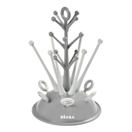 BEABA, Egoutte Biberons arbre, gris