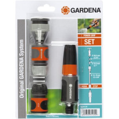GARDENA Nécessaire de base Adapté tuyau Ø13mm et Ø15mm Compatibilité Original GARDE GARDENA Nécessaire de base Adapté tuyau Ø13mm et Ø15mm Compatibilité Original GARDE