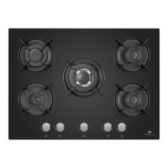 Table 5 foyers CONTINENTAL EDISON - Gaz verre noir