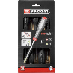Coffret Tournevis Protwist empreintes Fente et Prozidriv FACOM - AT.5PB (3 Tournevis