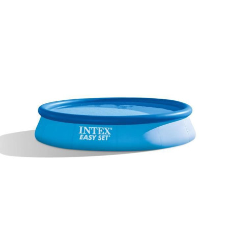 Kit Piscine hors sol autoportante INTEX - Easy Set™ - 396 x 84 cm - Ronde (Livrée avec une pompe et cartouche) - 28142NP