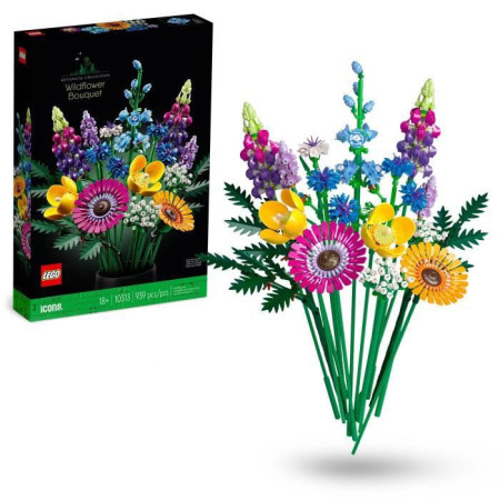 LEGO Icons 10313 Bouquet de Fleurs Sauvages