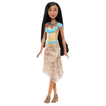 Pocahontas Poupée 29 cm, Mattel Poupée Disney Princesses habillage et accessoires HLW07