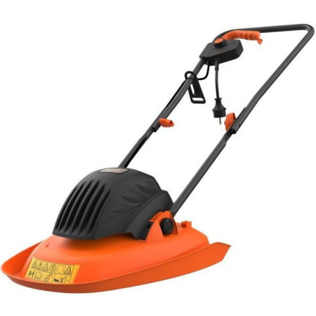 Tondeuse électrique sur coussin d'air 1200W 30cm de coupe BLACK+DECKER BEMWH551-QS -
