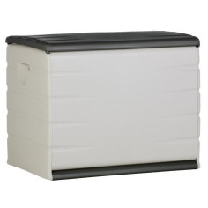 Coffre de rangement PLASTIKEN 260L - Intérieur/Extérieur Fonctionnel et Esthétique -