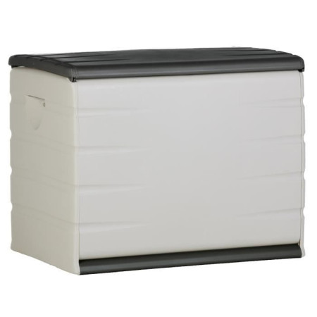 Coffre de rangement PLASTIKEN 260L - Intérieur/Extérieur Fonctionnel et Esthétique -