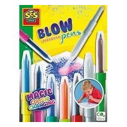 Blow airbrush pens - Changement de couleur magique
