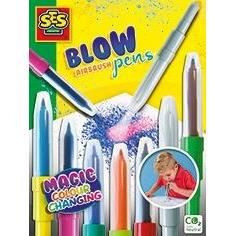 Blow airbrush pens - Changement de couleur magique Blow airbrush pens - Changement de couleur magique