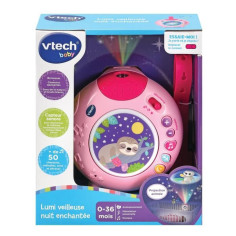 VTECH BABY - Lumi Veilleuse Nuit Enchantée Rose VTECH BABY - Lumi Veilleuse Nuit Enchantée Rose