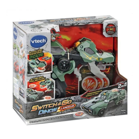  Super T-Rex Lance Flammes