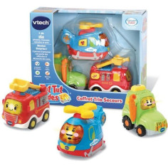 Coffret Trio Secours - VTECH - Tut Tut Bolides - Camion de pompiers Coffret Trio Secours - VTECH - Tut Tut Bolides - Camion de pompiers