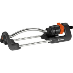GARDENA Arroseur oscillant Aqua S Surface 220m² Portée 17m max Résistant UV et GARDENA Arroseur oscillant Aqua S Surface 220m² Portée 17m max Résistant UV et