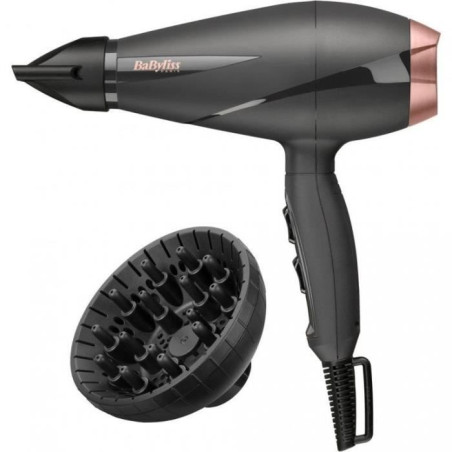 Seche-cheveux - BaByliss - 6709DE Smooth Pro 2100 - Moteur AC - Fabriqué en Italie