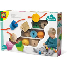 SES CREATIVE - 13102 - Perles sensorielles a lacer SES CREATIVE - 13102 - Perles sensorielles a lacer