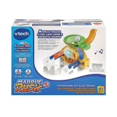 Circuit a Billes Marble Rush - VTECH - Expansion Kit Electronic - Tourbillon Sons et Lumieres