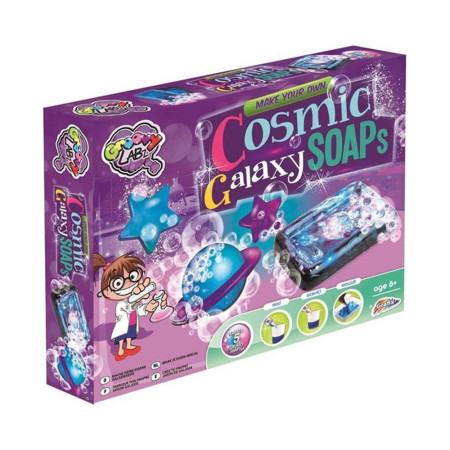 Moule a savonnettes - SES CREATIVE - Galaxie - Enfant - A partir de 7 ans - Garantie 2 ans - Blanc