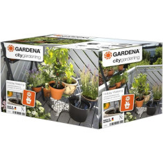 GARDENA Arrosoir automatique de vacances Kit complet pour arrosage Capacité max 3 GARDENA Arrosoir automatique de vacances Kit complet pour arrosage Capacité max 3