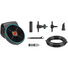 GARDENA Solution d'arrosage automatique solaire AquaBloom  Arrosage goutte-a-goutte
