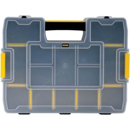 Organisateur - STANLEY - 1-97-483 - intercalaires mobiles - 14 compartiments - Sortmaster Junior