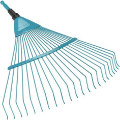 GARDENA Râteau a gazon 50cm Combisystem - Fil de fer solide - 22 dents  Ratissage pe