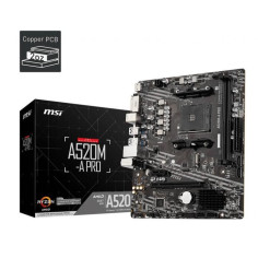 Carte Mere - MSI - A520M-A PRO - (911-7C96-020) Carte Mere - MSI - A520M-A PRO - (911-7C96-020)