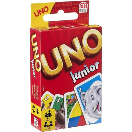 Mattel Games - Uno Junior - Jeu de Cartes pour Enfants - Des 3&nbsp;ans GKF04