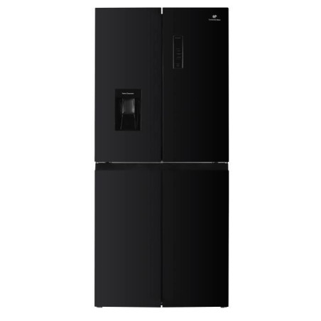 Réfrigérateur Continental Edison CERA4D464B multi portes 464L -L79 cm x H 180cm - Noir