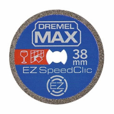 Disque Diamant Haute longévité EZ SpeedClic Dremel Max S545 - ø38mm materiaux durs Disque Diamant Haute longévité EZ SpeedClic Dremel Max S545 - ø38mm materiaux durs