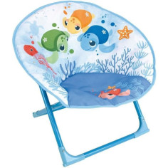 Fun house ma petite carapace siege lune pliable tortues aquatiques pour enfant h.47 x l.54 x p.42 cm Fun house ma petite carapace siege lune pliable tortues aquatiques pour enfant h.47 x l.54 x p.42 cm