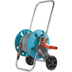Dévidoir sur roues GARDENA CleverRoll taille S  Livré avec tuyau 20m ø 13mm et lance