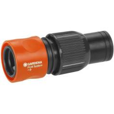 Raccord rapide grand débit GARDENA Pour raccorder le tuyaux au robinet Adapté aux Raccord rapide grand débit GARDENA Pour raccorder le tuyaux au robinet Adapté aux