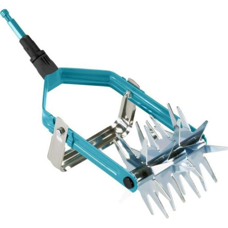 GARDENA Émietteur-sarcleuse 14cm Combisystem  Acier galvanisé haute qualité  Outil
