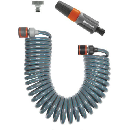 GARDENA Flexible d'arrosage  Longueur 15m  Ø9mm  Arrosage petits espaces  Kit com