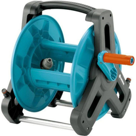 GARDENA Dévidoir Classic 50  Structure compacte  Manivelle pliante  Pour petits ja