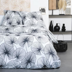 Parure de lit - TODAY Sunshine - 260x240cm - 2 personnes - coton imprimé floral Parure de lit - TODAY Sunshine - 260x240cm - 2 personnes - coton imprimé floral
