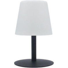 LUMISKY Lampe de table LED sans fil Standy Mini Rock - H 25 cm - Gris et blanc LUMISKY Lampe de table LED sans fil Standy Mini Rock - H 25 cm - Gris et blanc