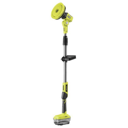Brosse motorisée télescopique 18V - diam. 150 mm - 210 tr/min - perche 1 m a 1