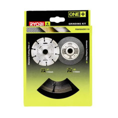 RYOBI - Kit 6 disques meuleuse diam. 115 mm - 1 disque diamant et 5 disques a tronçon RYOBI - Kit 6 disques meuleuse diam. 115 mm - 1 disque diamant et 5 disques a tronçon