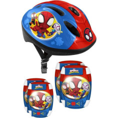 Casque + Coudieres/Genouilleres STAMP - Spidey pour enfant - Glisse urbaine Casque + Coudieres/Genouilleres STAMP - Spidey pour enfant - Glisse urbaine